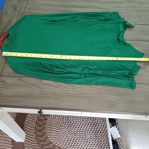 Prospect BLVD Green Thin Cardigan